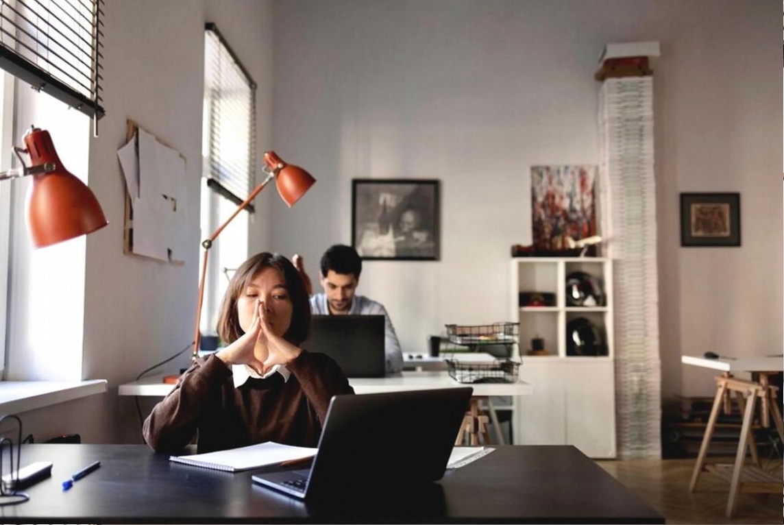 Professional translation desk with industry reference materials